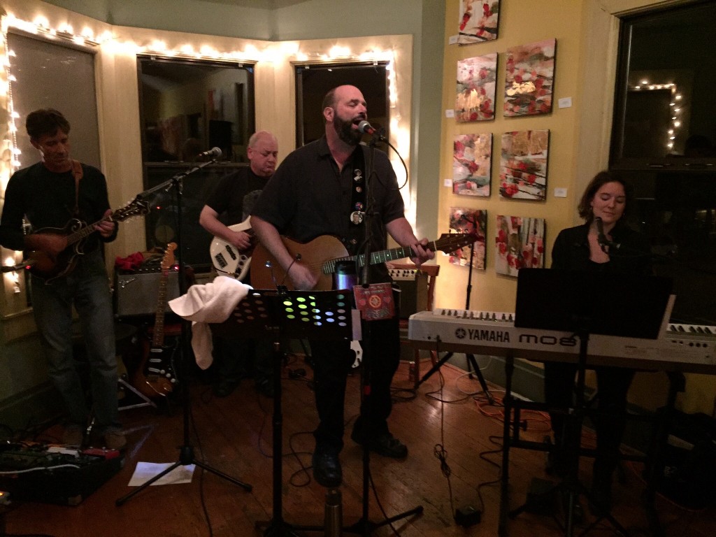 The band plays live Upstairs @ The First Street Cafe in Benicia, November 13, 2015